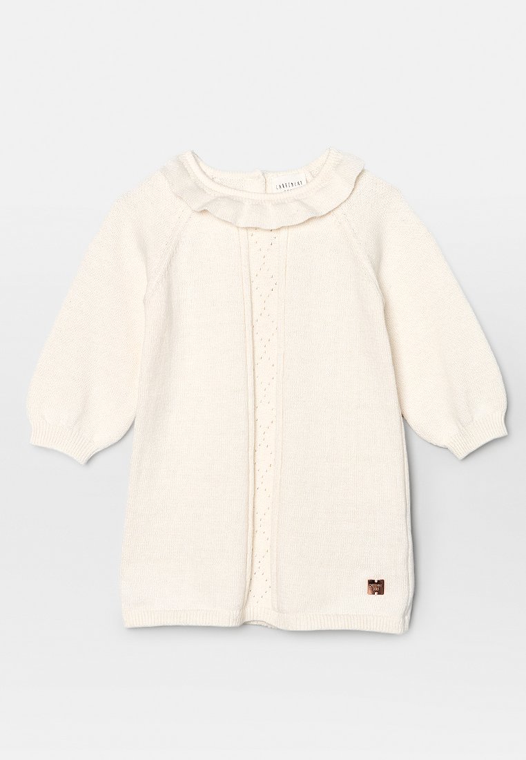 Carrement Beau Gebreide jurk beige Carrement Beau Gebreide jurk beige