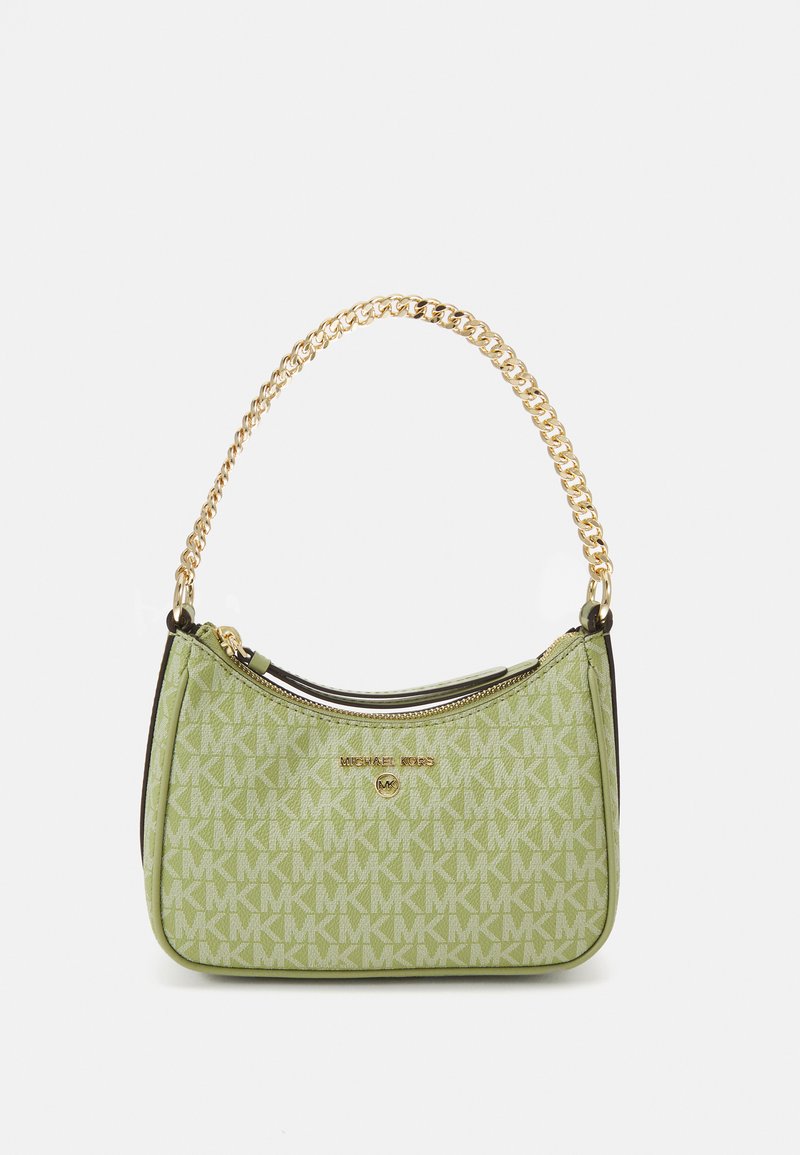MICHAEL Michael Kors JET CHARM CHAIN POUCHETTE - Rankinė - light sage