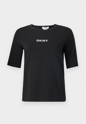 DKNY LOGO - Marškinėliai su spaudiniu - black