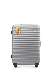 WITTCHEN LARGE SUITCASE WITH LUGGAGE TAG FROM ABS - Wheeled suitcase - grey