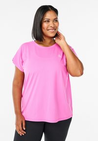 Active by Zizzi - Sports T-shirt - fiji flower Thumbnail Image 1