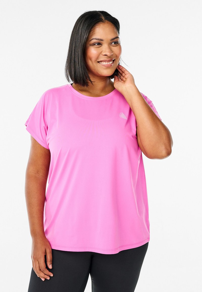 Active by Zizzi - Sports T-shirt - fiji flower, Enlarge