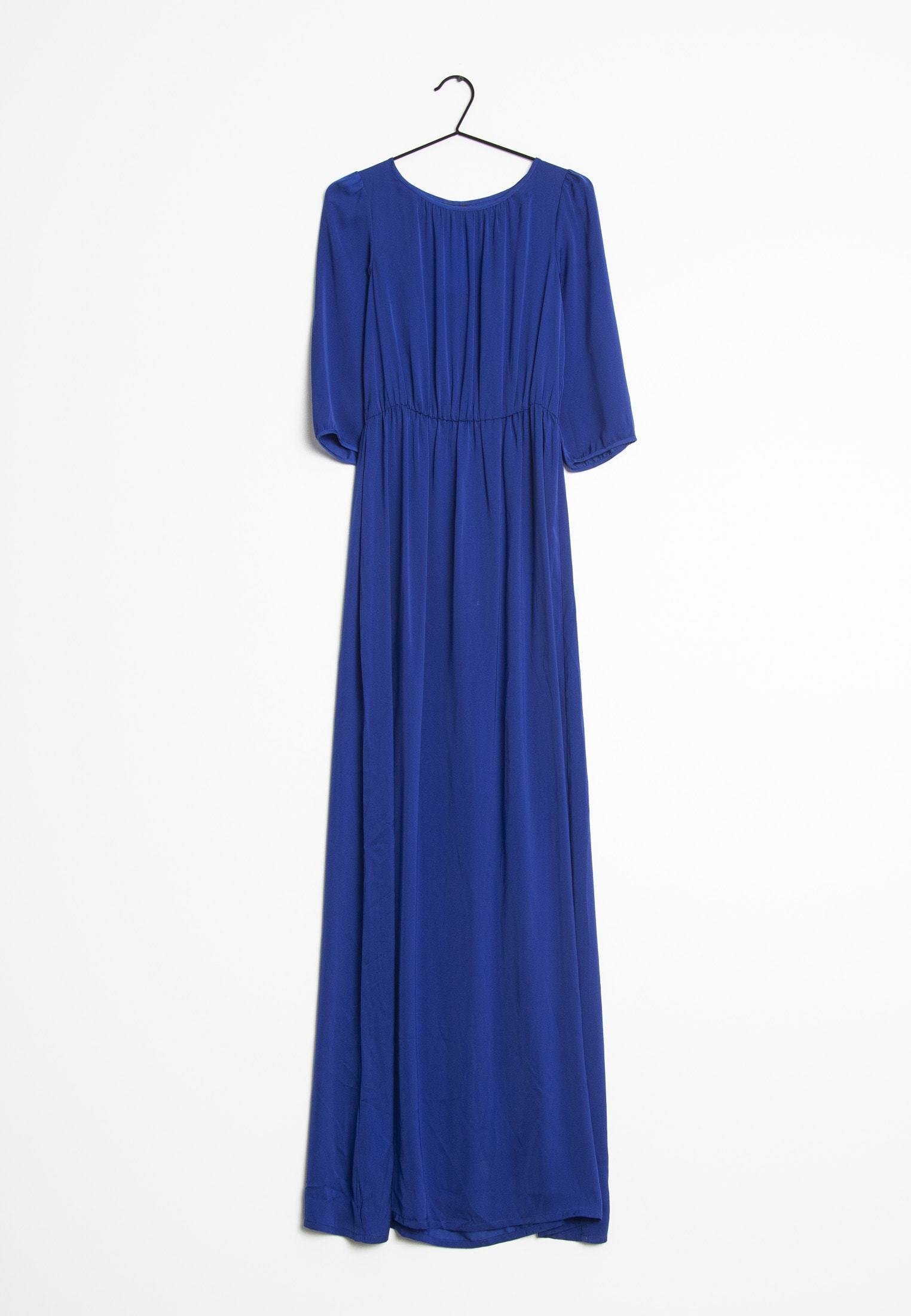 mango robe bleue