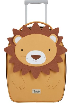 HAPPY LEON - Wheeled suitcase - yellow