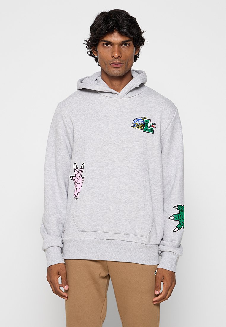 Lacoste Hoodie lichtgrijs
