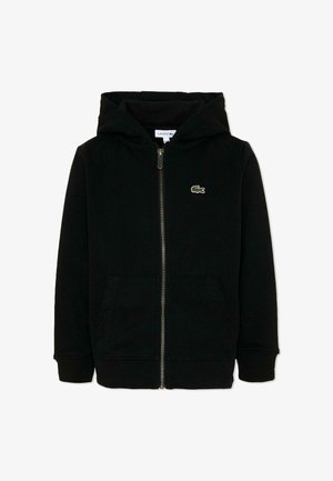 Lacoste, FELPA - Sweater met rits - black