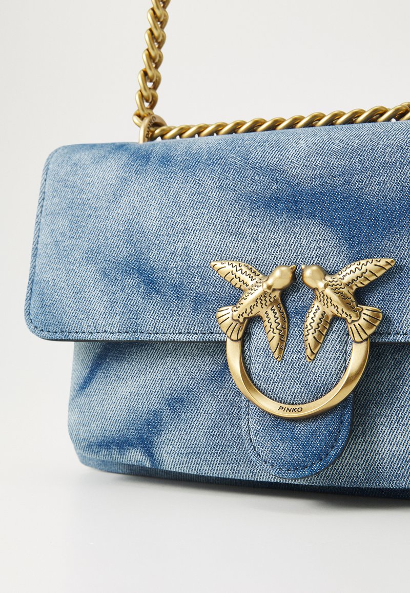Sac à Main Vintage Perlé Vert Et Bleu - Bandoulière Ajustable - Style Rétro Adorable