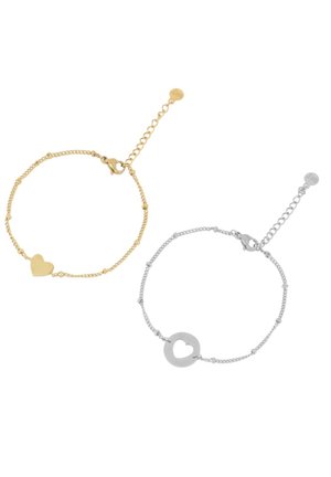 My Jewellery MOTHER & DAUGHTER 2 PACK - Pulsera - silver coloured/gold coloured