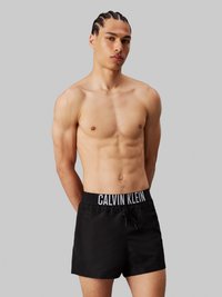 Calvin Klein Swimwear SHORT - Zwemshorts - black