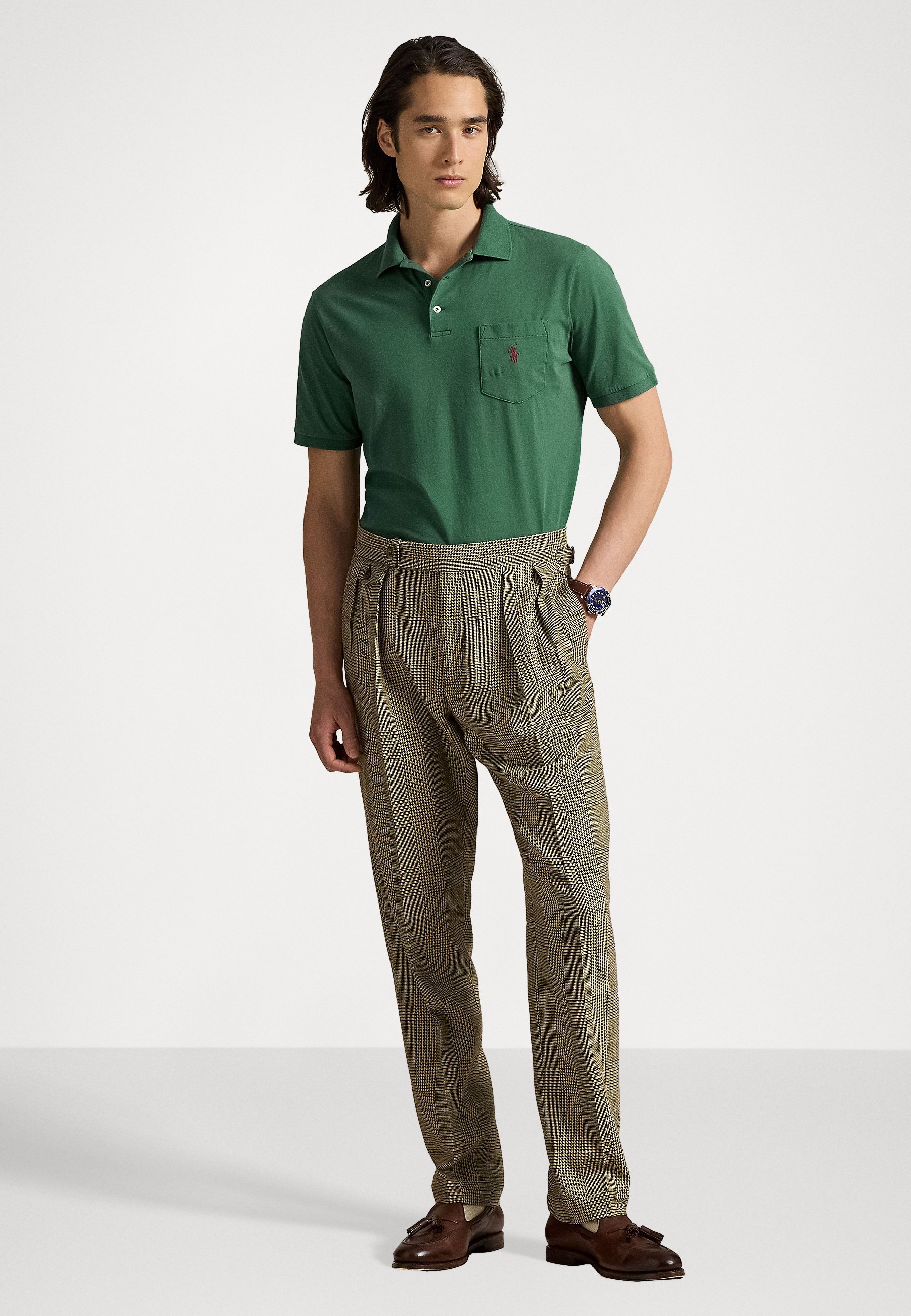 Polo Ralph Lauren CLASSIC FIT JERSEY POCKET POLO SHIRT - Polo