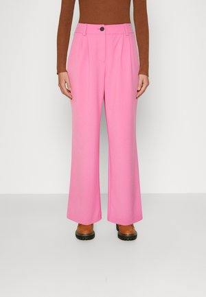 Modström ANKER WIDE PANTS - Pantalon classique - cosmos pink