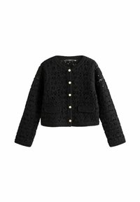Next REGULAR FIT - BUTTON THROUGH  - Cardigan - black