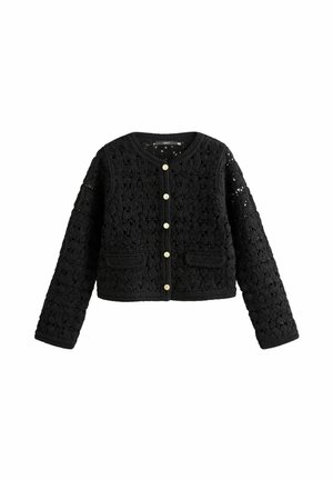 Next REGULAR FIT - BUTTON THROUGH  - Kardigan - black