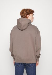 Pegador LOGO OVERSIZED HOODIE UNISEX - Camisola - washed earth