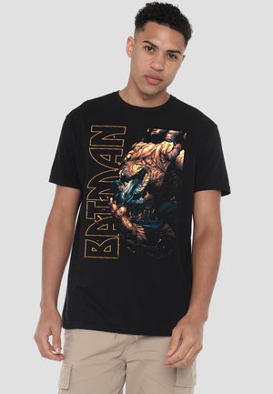 Cotton Soul, BATMAN CLAYFACE ATTACK - T-Shirt print - black
