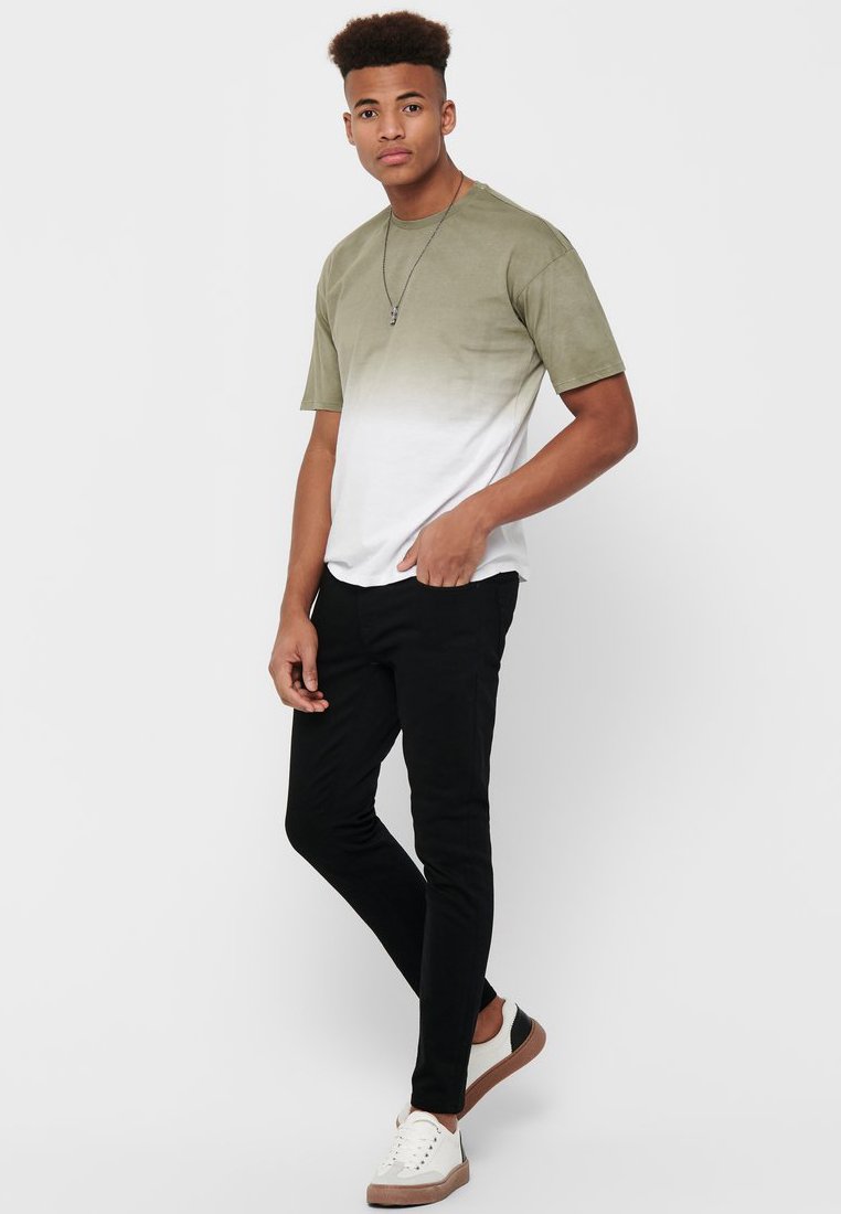 Only \u0026 Sons Slim fit jeans - black 