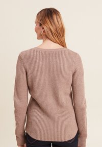 Breal Strickpullover - taupe