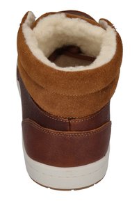 HUB MARK - High-top trainers - cognac