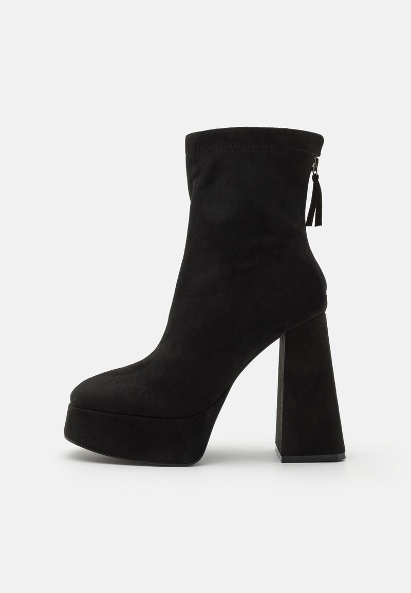DeeZee Bottines à talons hauts - black