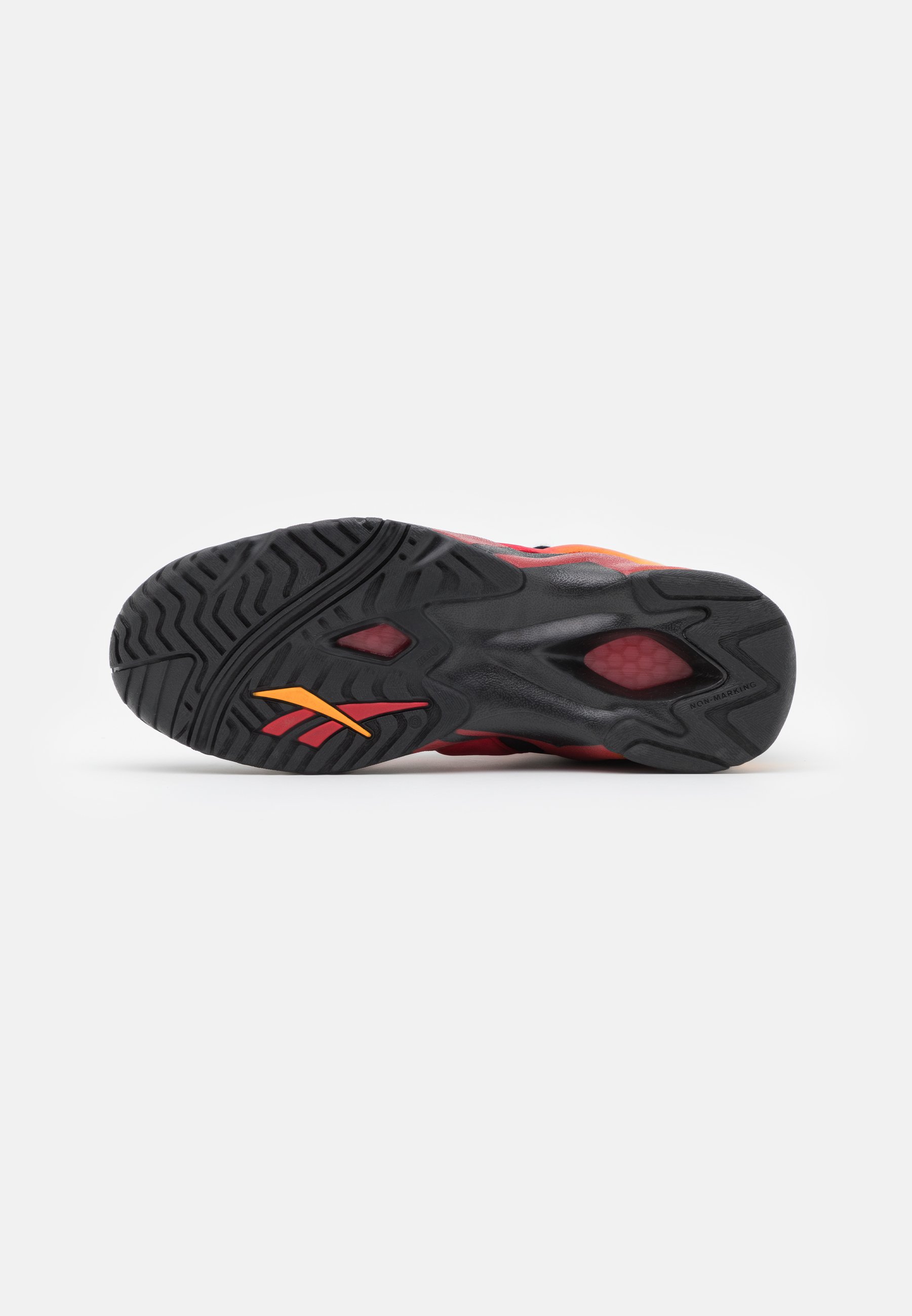 Reebok Classic KAMIKAZE II UNISEX - High-top trainers - black/flash  red/semi solar gold/black - Zalando.co.uk