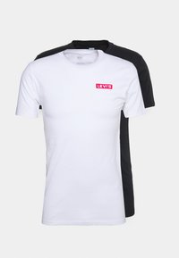 2 PACK - Základné tričko - white/black