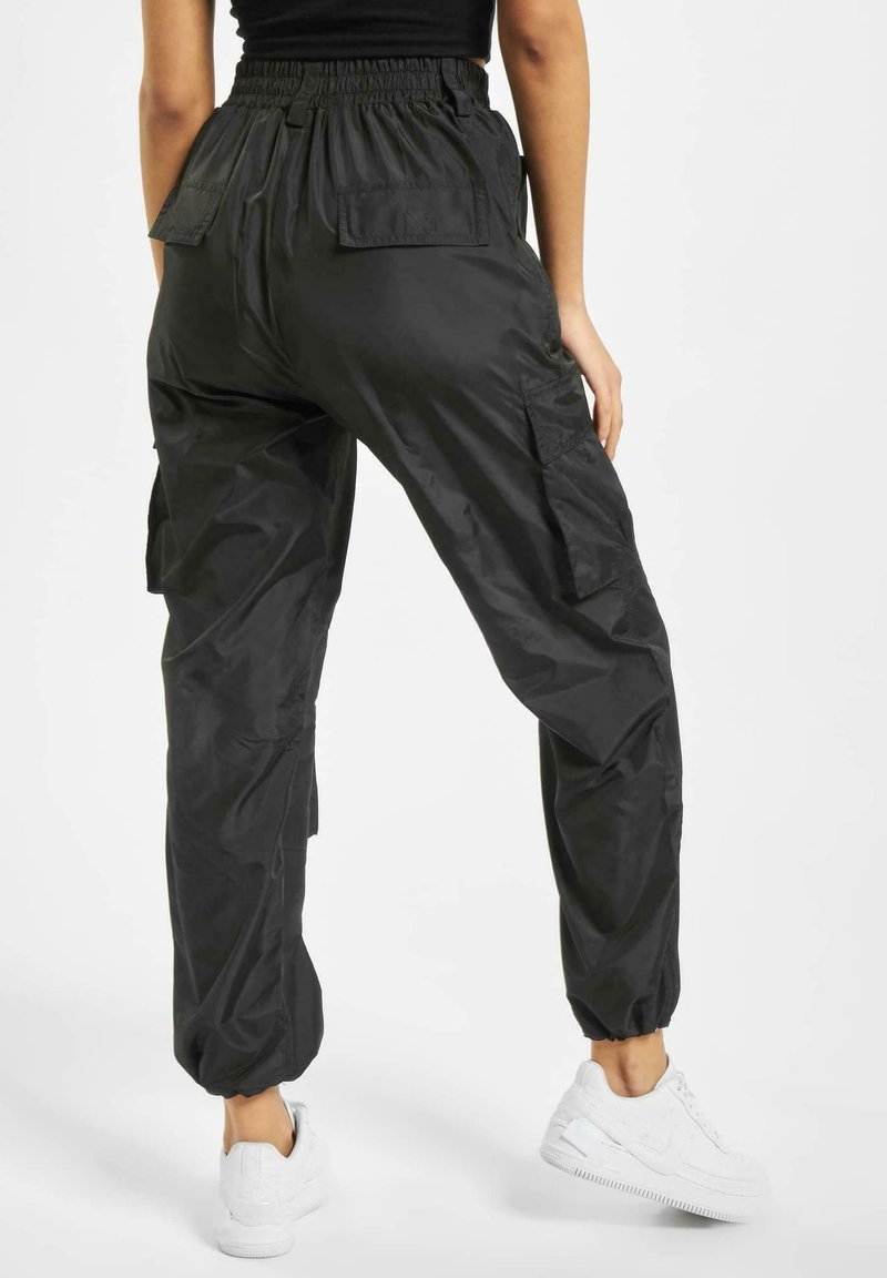 DEF MARY Pantalones cargo black/negro