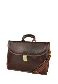 DrachenLeder BUSINESS TOSCANTO - Mallette - braun
