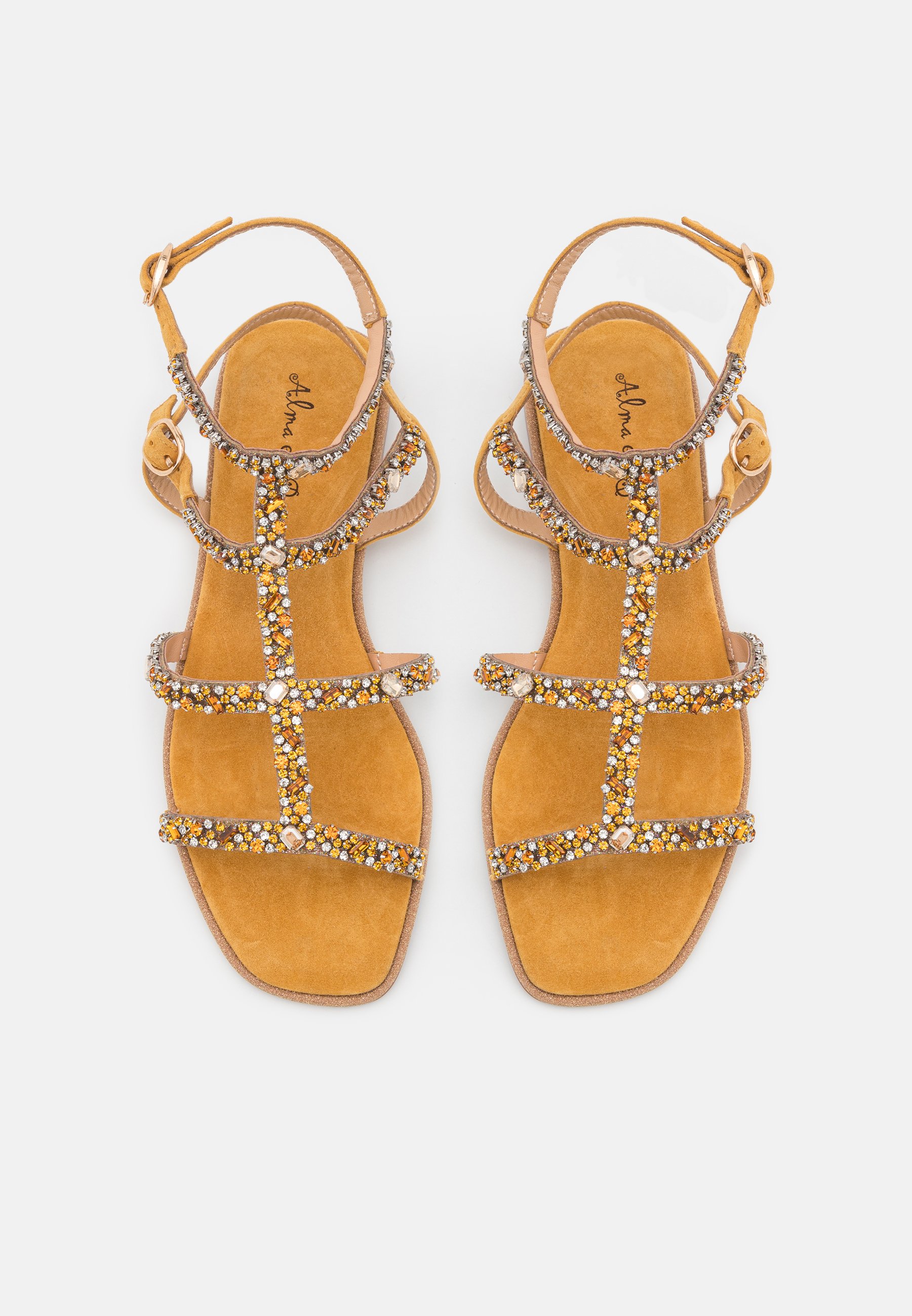 Alma en Pena Sandalias mustardmostaza Zalando.es Alma en Pena Sandalias mustardmostaza Zalando.es