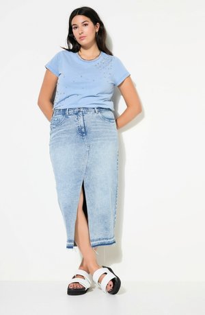 STONEWASH  - Gonna a tubino - blue denim