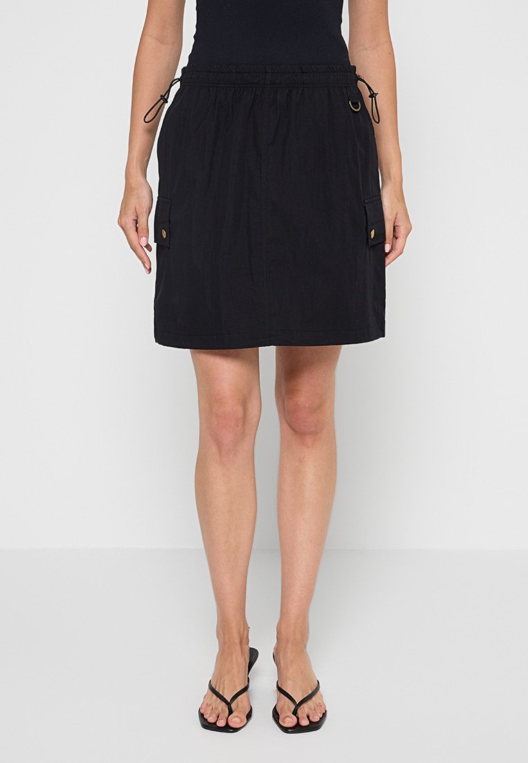Barbour A-lijn rok zwart Barbour A-lijn rok zwart