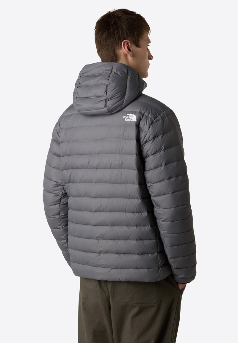 The North Face HOODED - Bunda z prachového peří - smoked pearl