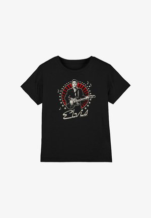 Cotton Soul, ELVIS PRESLEY STARS - Print T-shirt - black