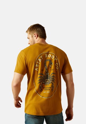 SCORPION SEAL SS  - T-Shirt print - bone brown
