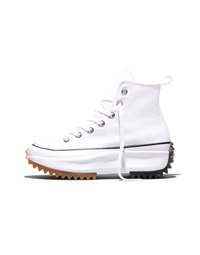 Converse RUN STAR HIKE - Sneakers hoog - white/black