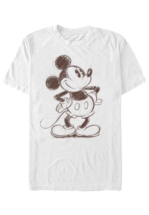 MICKEY CLASSIC SKETCHY MICKEY - T-shirt imprimé - white