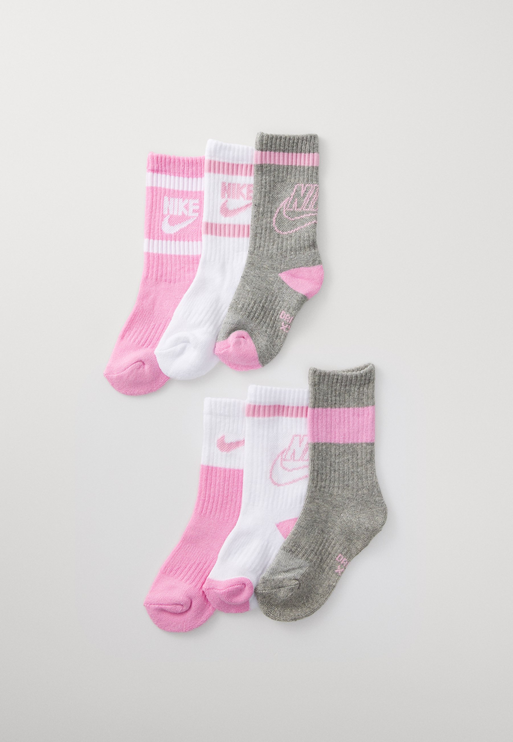 Nike Sportswear RETRO CREW UNISEX PACK Chaussettes pink rise