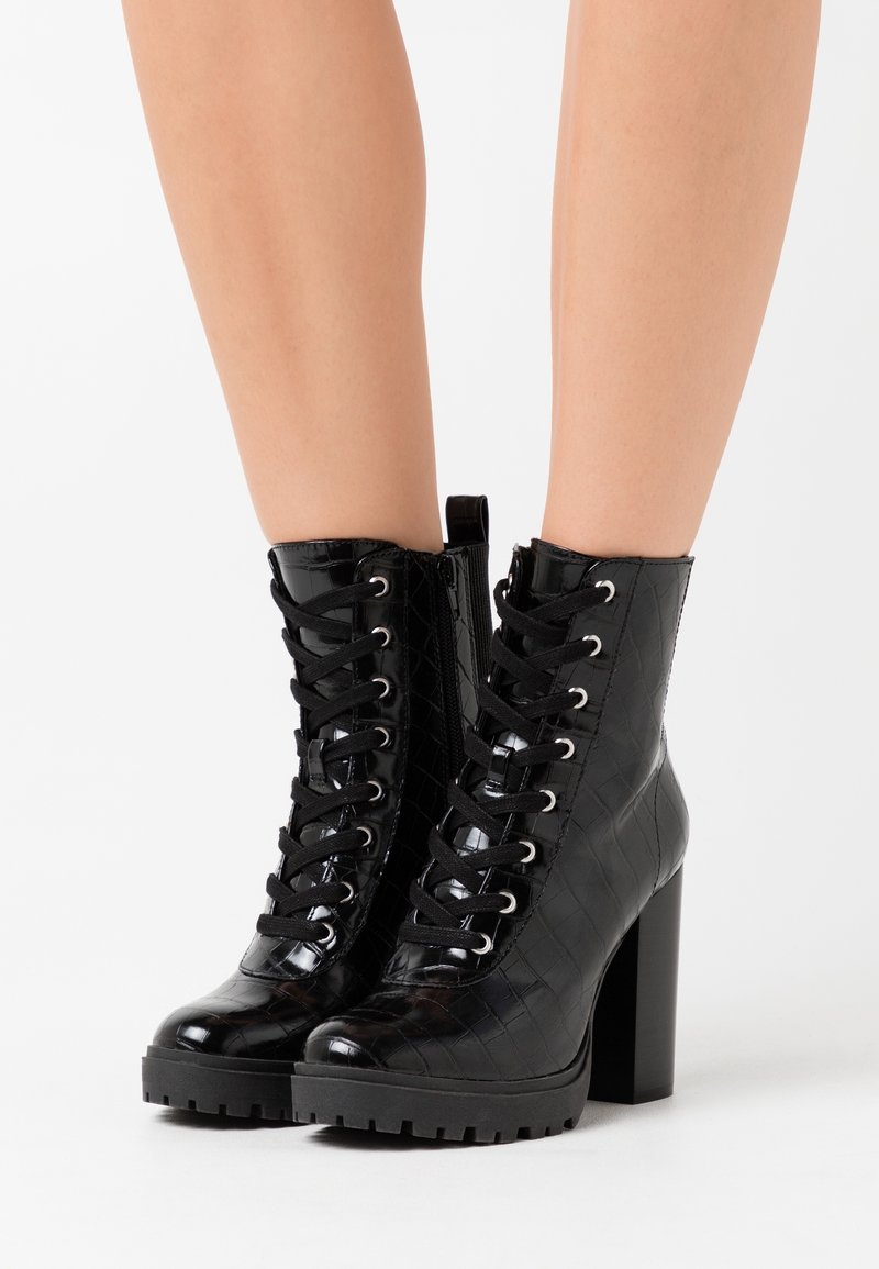 Steve Madden Bottines à talons hauts - black