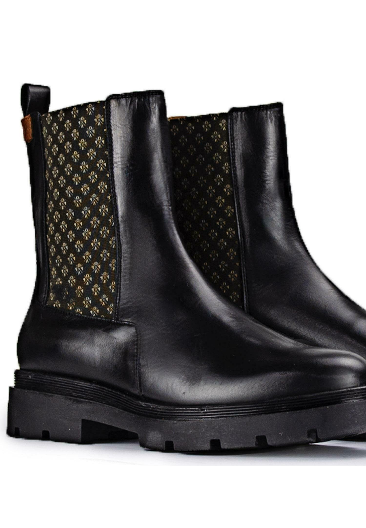 POPA ANDREA MARCA - Botines con plataforma - black/negro - Zalando.es