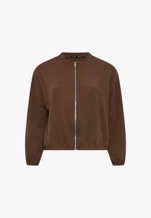 Yours Clothing, PLUS SIZE JACKETS - Light jacket - chocolate