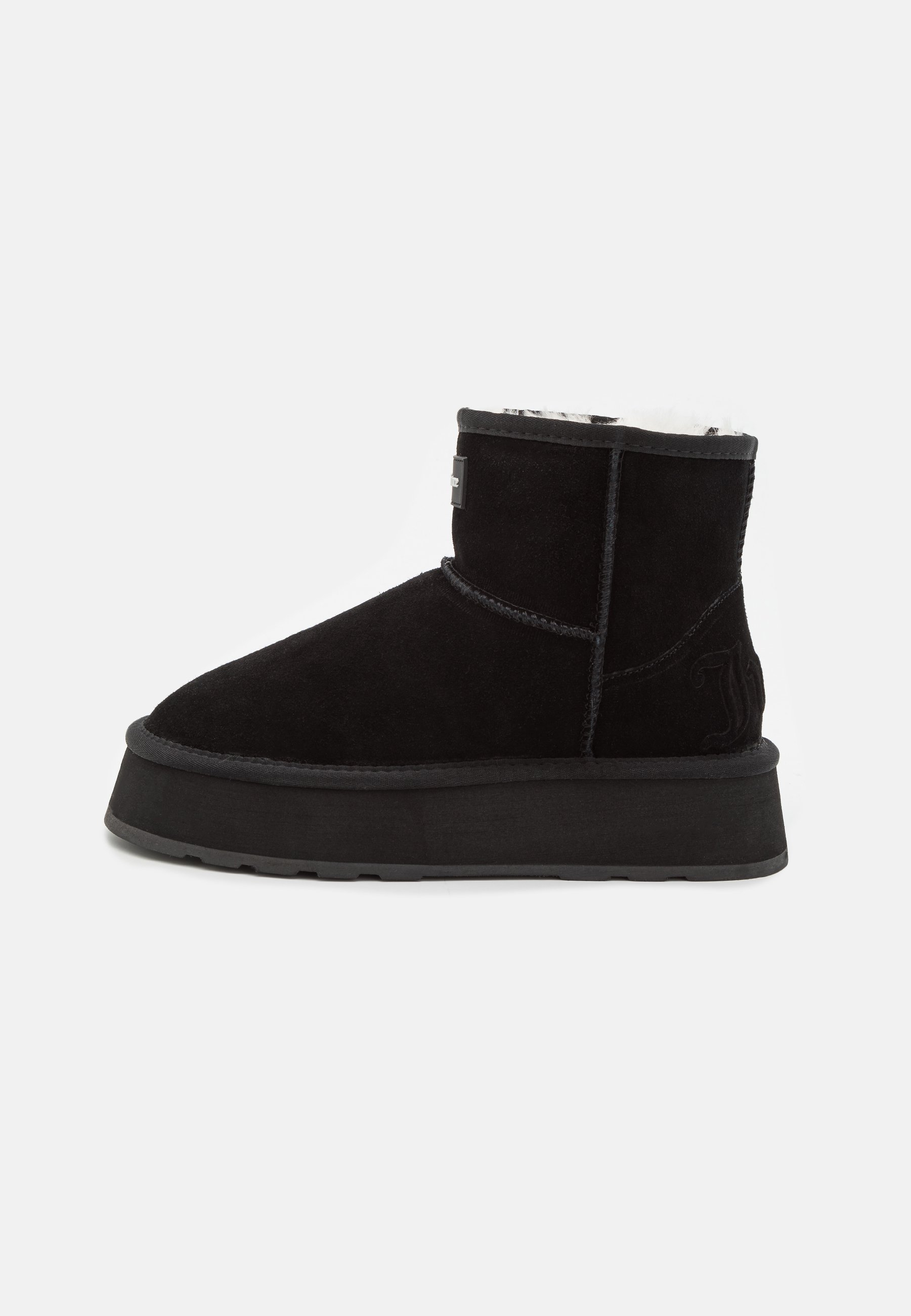 juicy couture black short snow boots