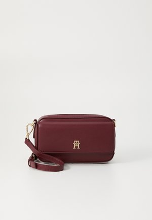 Tommy Hilfiger ICON CAMERA BAG - Schoudertas - deep rouge
