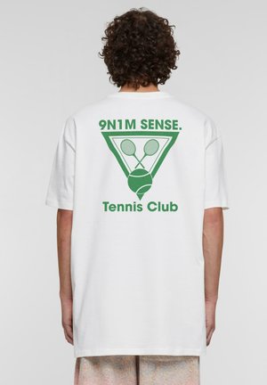 TENNIS - T-shirt con stampa - ready for dye