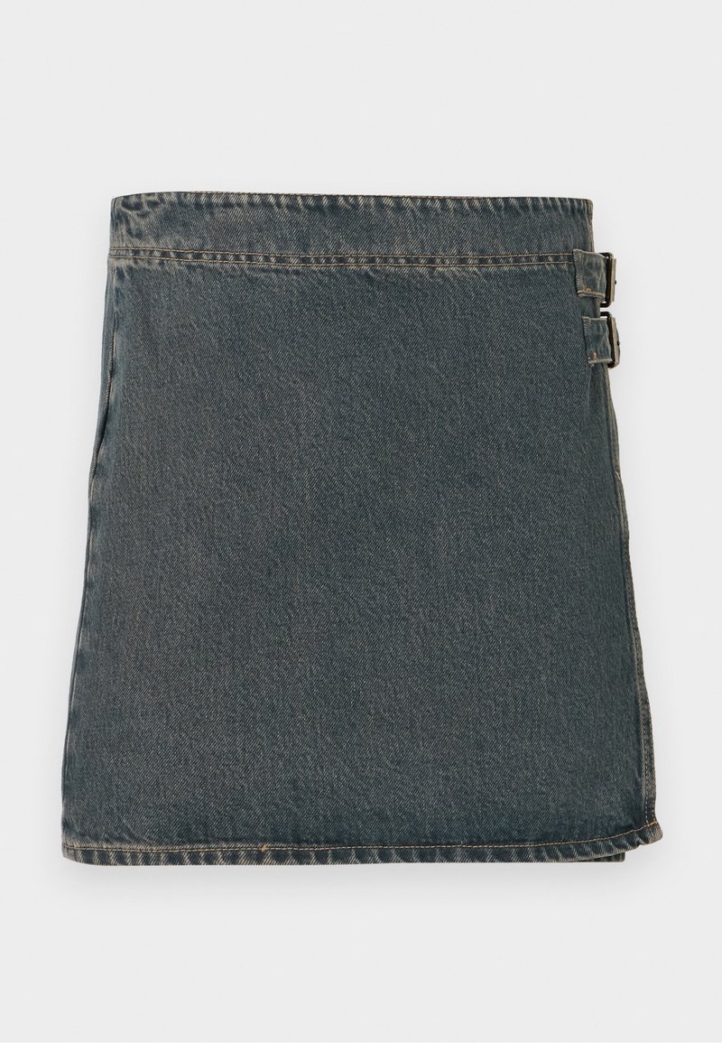 Samsøe Samsøe Minirok donkerblauw denim