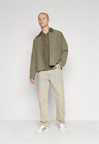 Samsøe Samsøe GUNA HALF ZIP - Maglione - dusty olive