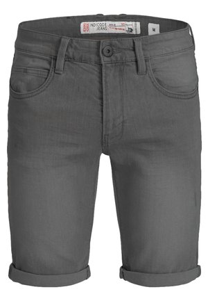 INDICODE JEANS INCADEN - Pantaloni scurți din denim - dark grey