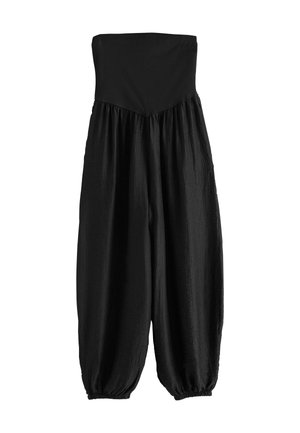 Next, JERSEY BANDEAU BALLOON LEG JUMPSUIT - Buksedragter - black