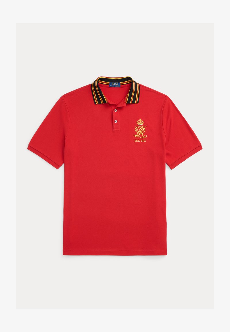 Polo Ralph Lauren CLASSIC FIT CREST MESH POLO SHIRT - Poloshirt - red