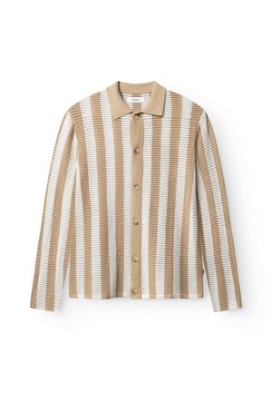 Gabba DEZZ BOLD  - Kardigán - beige stripe