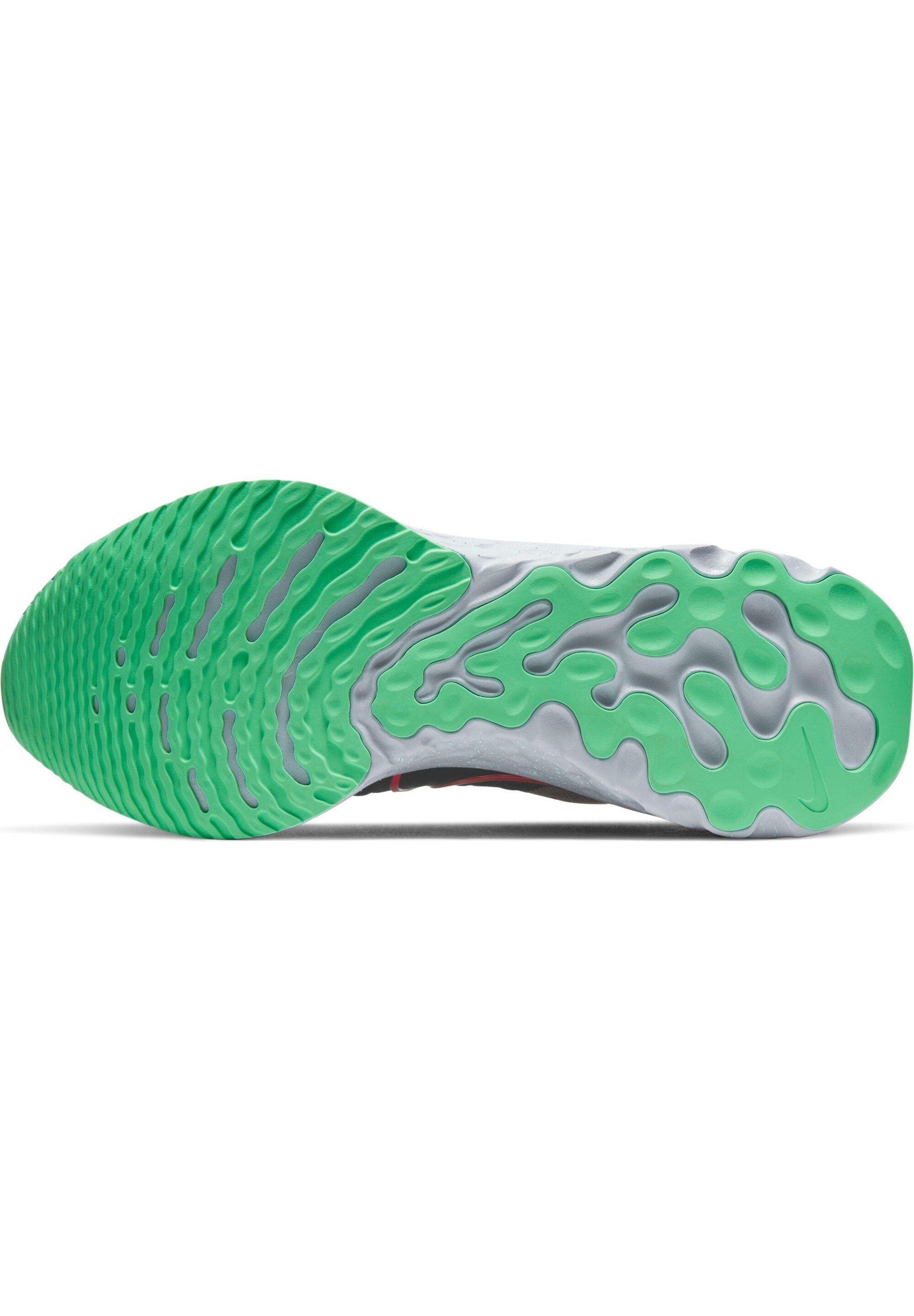 Nike Performance Hardloopschoenen neutraal - ridgerock/chile  red/black/green glow/Grijs - Zalando.nl