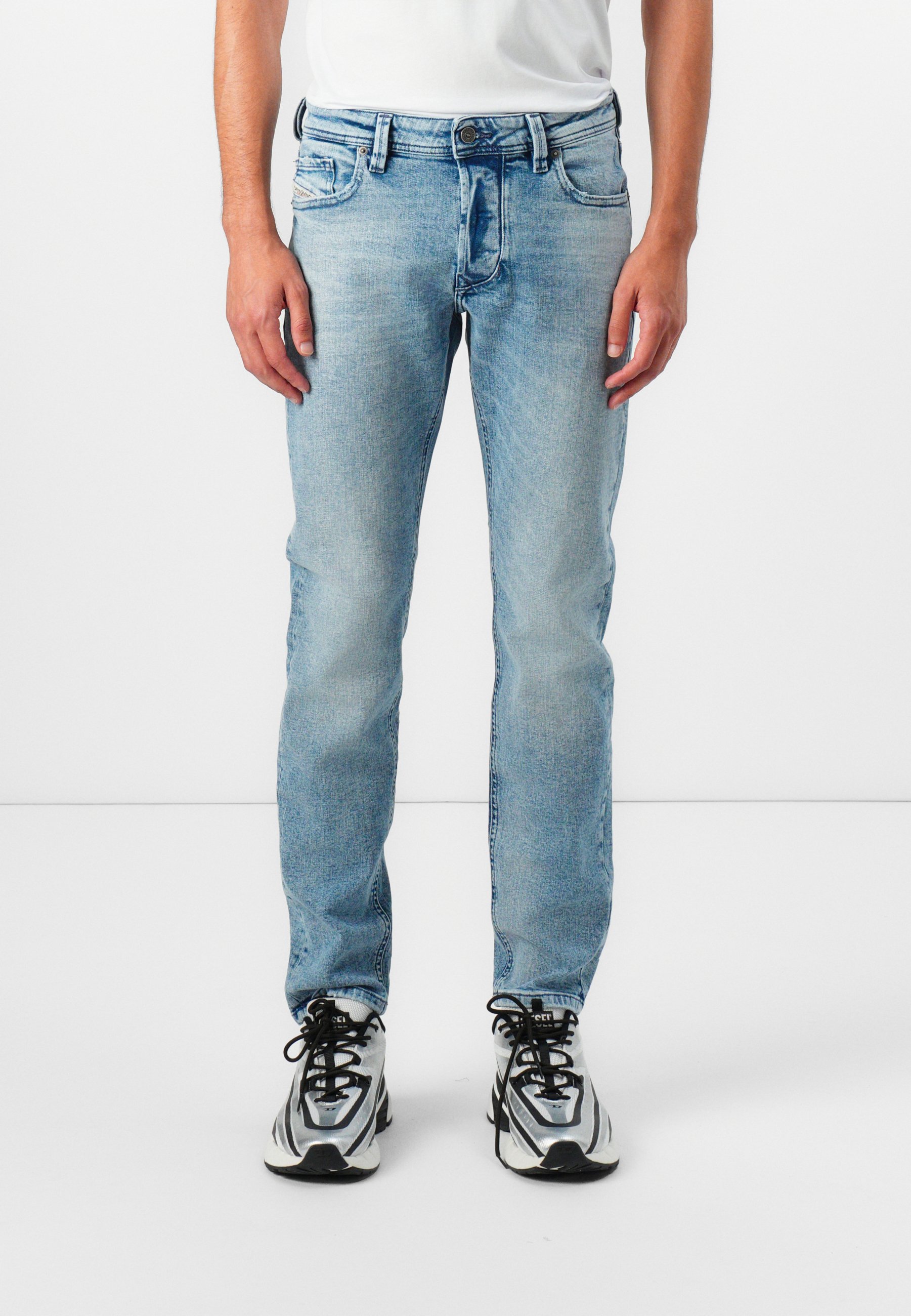 Diesel 1986 LARKEE BEEX - Straight leg jeans - 01/blue denim 